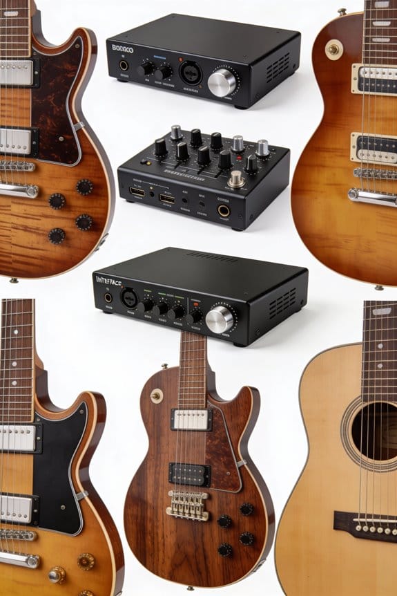 audio interface guitar setups