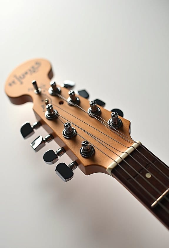 guitar neck plates styles