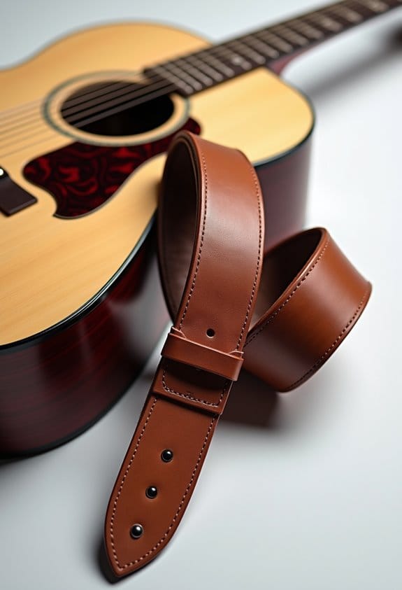 leather guitar straps selection