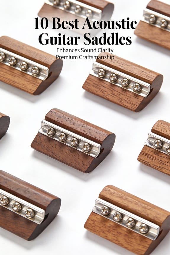 top acoustic guitar saddles