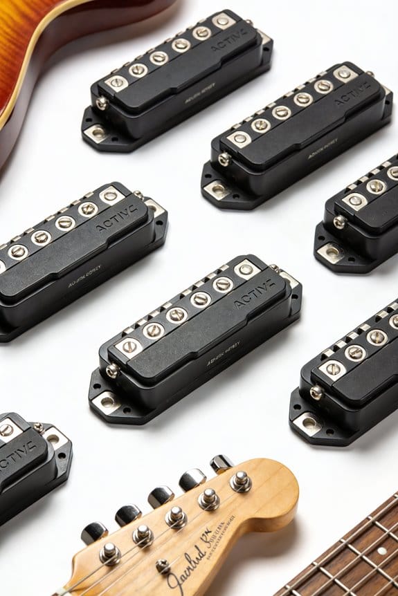 top active guitar pickups