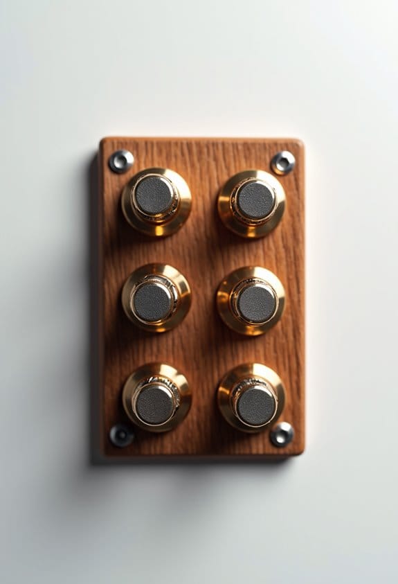 top guitar output jacks