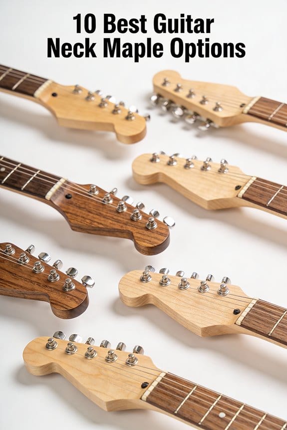 top maple guitar necks