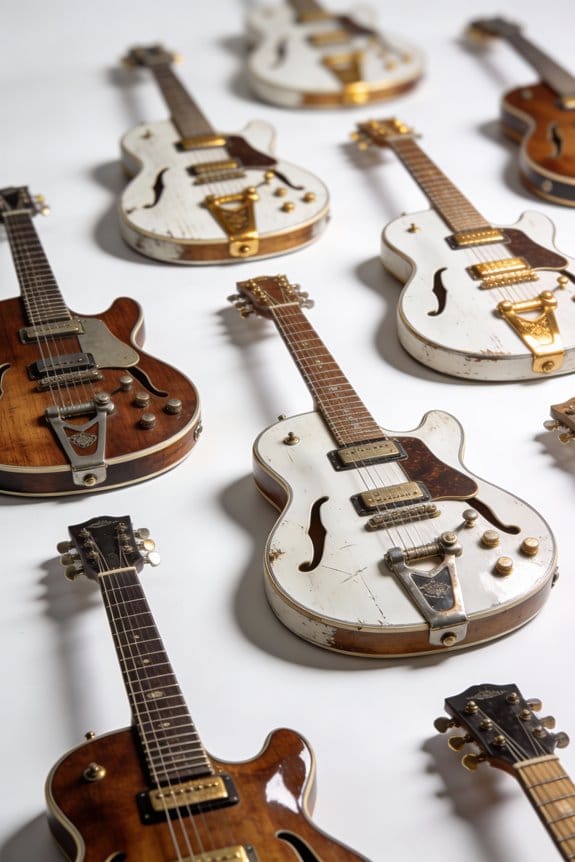 top semi hollow guitars