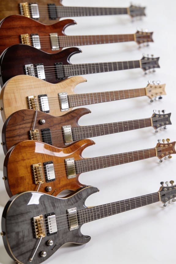 top seven string guitars