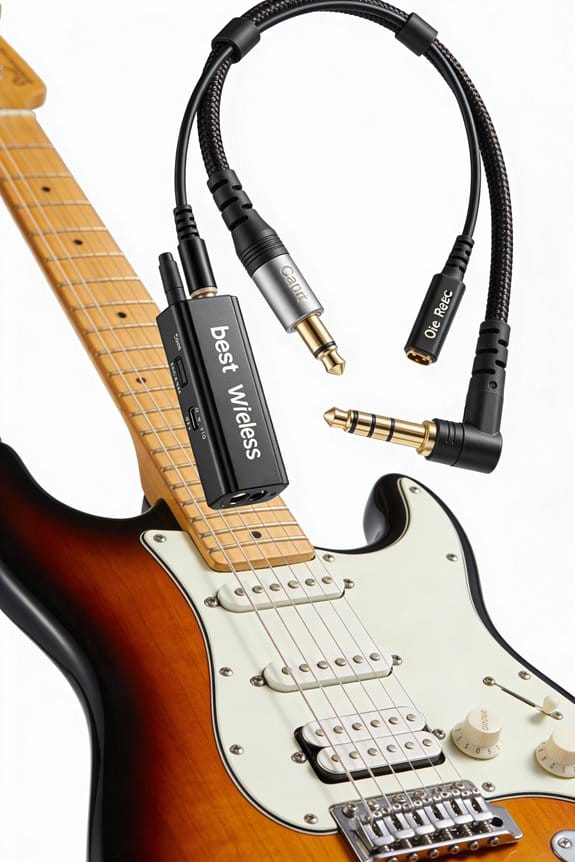 wireless guitar cable options