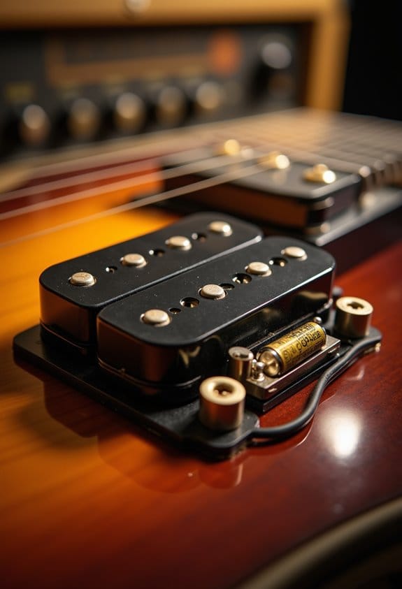 active pickups enhance guitar tone