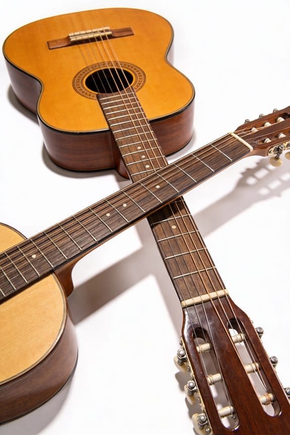 classical vs steel string techniques