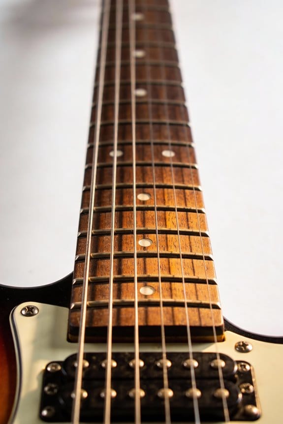 guitar intonation changes over time