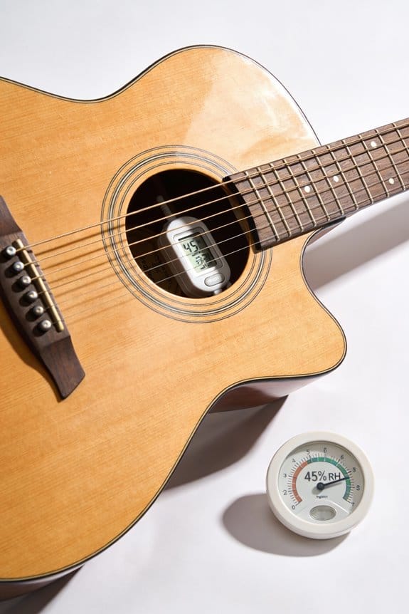 humidifying guitars in dryness