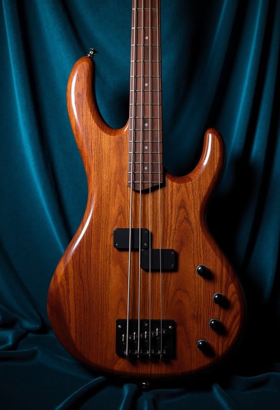 resonance enhances bass guitar sound