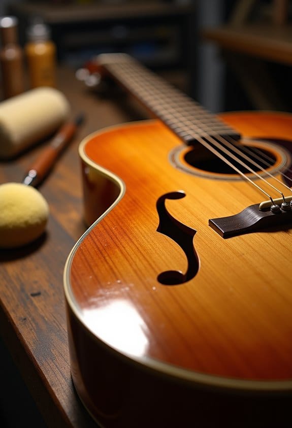 restore guitar finish shine