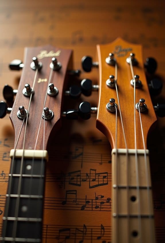 ukulele versus guitar tuning